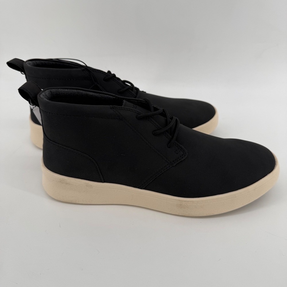 IZOD Palmer Mens Black Chukka Boots Memory Foam Sneakers Size‎ 9 1815298